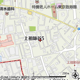 東京都世田谷区上祖師谷5丁目10周辺の地図