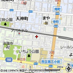 東京都八王子市寺町23周辺の地図