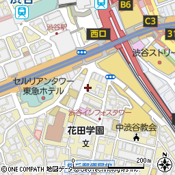 隠れ家ダイニング マンダラ 〜MANDALA〜 渋谷店周辺の地図