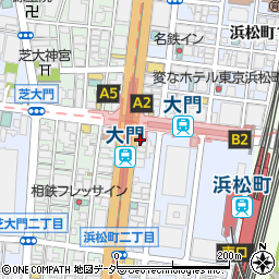 薩摩 牛の蔵 大門店周辺の地図