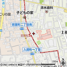 東京都世田谷区上祖師谷5丁目18周辺の地図