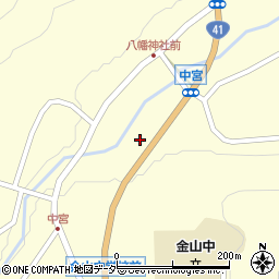 岐阜県下呂市金山町金山2584周辺の地図