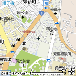 福井県敦賀市曙町10周辺の地図