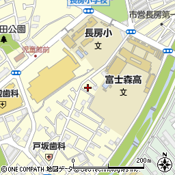 東京都八王子市長房町422周辺の地図