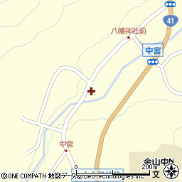 岐阜県下呂市金山町金山2522-1周辺の地図