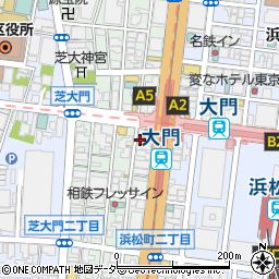 港浜松町郵便局 ＡＴＭ周辺の地図