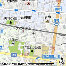 東京都八王子市寺町24周辺の地図