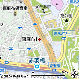 レオンプラザ東京周辺の地図