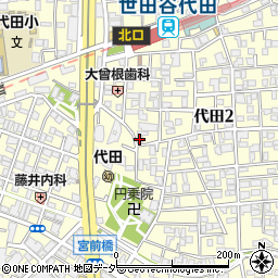 代田エステ周辺の地図