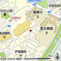 東京都八王子市長房町418周辺の地図