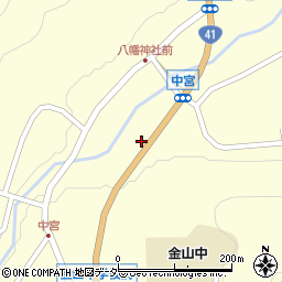 岐阜県下呂市金山町金山2585周辺の地図