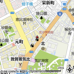 福井県敦賀市元町5周辺の地図
