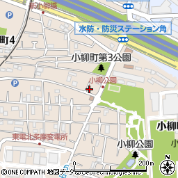 東京都府中市小柳町4丁目33-13周辺の地図