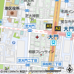 全労済東京推進本部　中部支所周辺の地図