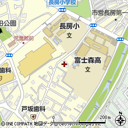 東京都八王子市長房町421-18周辺の地図