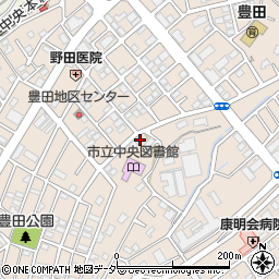 プレシアガーデン壱・弐番館周辺の地図
