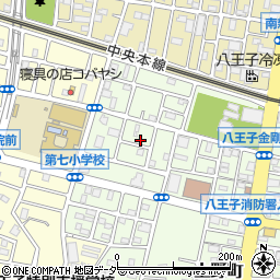 東京都八王子市上野町63周辺の地図