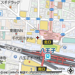炭火焼き鳥 金太郎 八王子北口駅前店周辺の地図