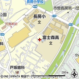 東京都八王子市長房町421-5周辺の地図