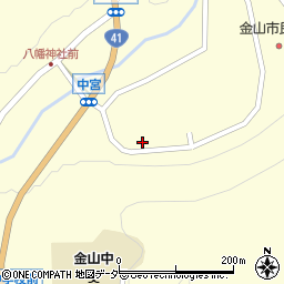 岐阜県下呂市金山町金山2369-3周辺の地図