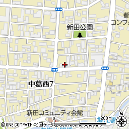 ヤクルト　東京ヤクルト販売台東本店葛西センター周辺の地図