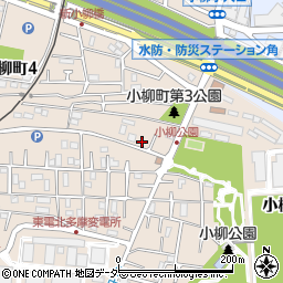 東京都府中市小柳町4丁目33-12周辺の地図