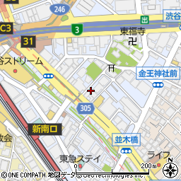 アクセア・渋谷店周辺の地図