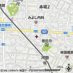 東京都世田谷区赤堤2丁目7-4周辺の地図