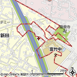 株式会社サンジュニア甲府営業所周辺の地図