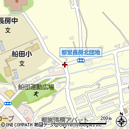 船田小入口周辺の地図
