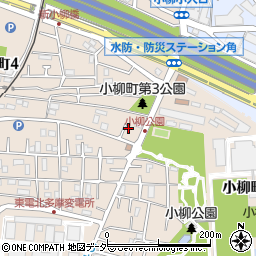 東京都府中市小柳町4丁目33-14周辺の地図