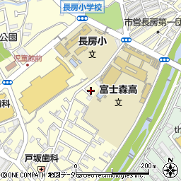東京都八王子市長房町421周辺の地図