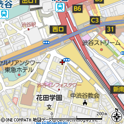 カーサ渋谷周辺の地図