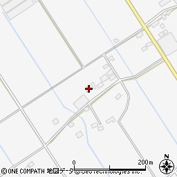 千葉県匝瑳市野手11417-1周辺の地図