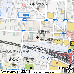 餃子酒場 八王子店周辺の地図