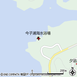 今子浦海水浴場周辺の地図