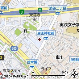 横浜銀行渋谷支店周辺の地図