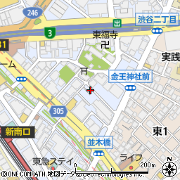 東京都渋谷区渋谷3丁目周辺の地図