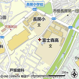 東京都八王子市長房町421-16周辺の地図