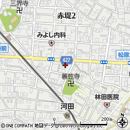 東京都世田谷区赤堤2丁目7-10周辺の地図