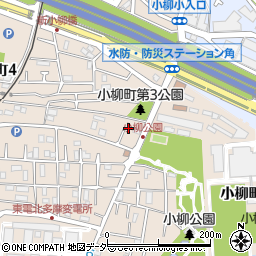 東京都府中市小柳町4丁目33-28周辺の地図
