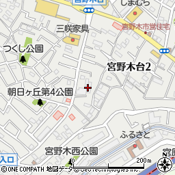宮野木台クリニック周辺の地図