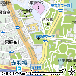 東京タワー地下駐車場 港区 駐車場 コインパーキング の住所 地図 マピオン電話帳