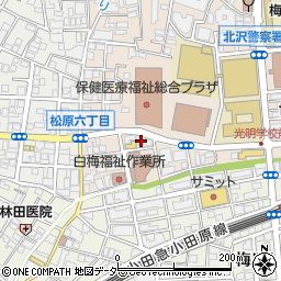 東京都世田谷区松原6丁目41-5周辺の地図