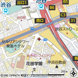 Kouji ko ITALIAN コウジ コー イタリアン 渋谷駅前周辺の地図