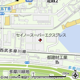 セイノースーパーエクスプレス株式会社　西東京引越センター周辺の地図