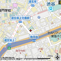渋谷鉄板焼き OKANOUE周辺の地図