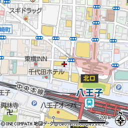 個室居酒屋 古今の屋 桜谷 八王子駅前店周辺の地図