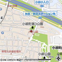 東京都府中市小柳町4丁目33-7周辺の地図