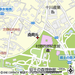 東京都府中市南町6丁目37周辺の地図